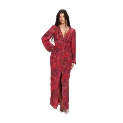 Dry Lake Aethetic Dre - Red Blurr Print