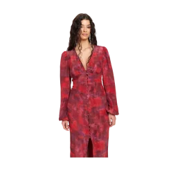 Dry Lake Aethetic Dre - Red Blurr Print