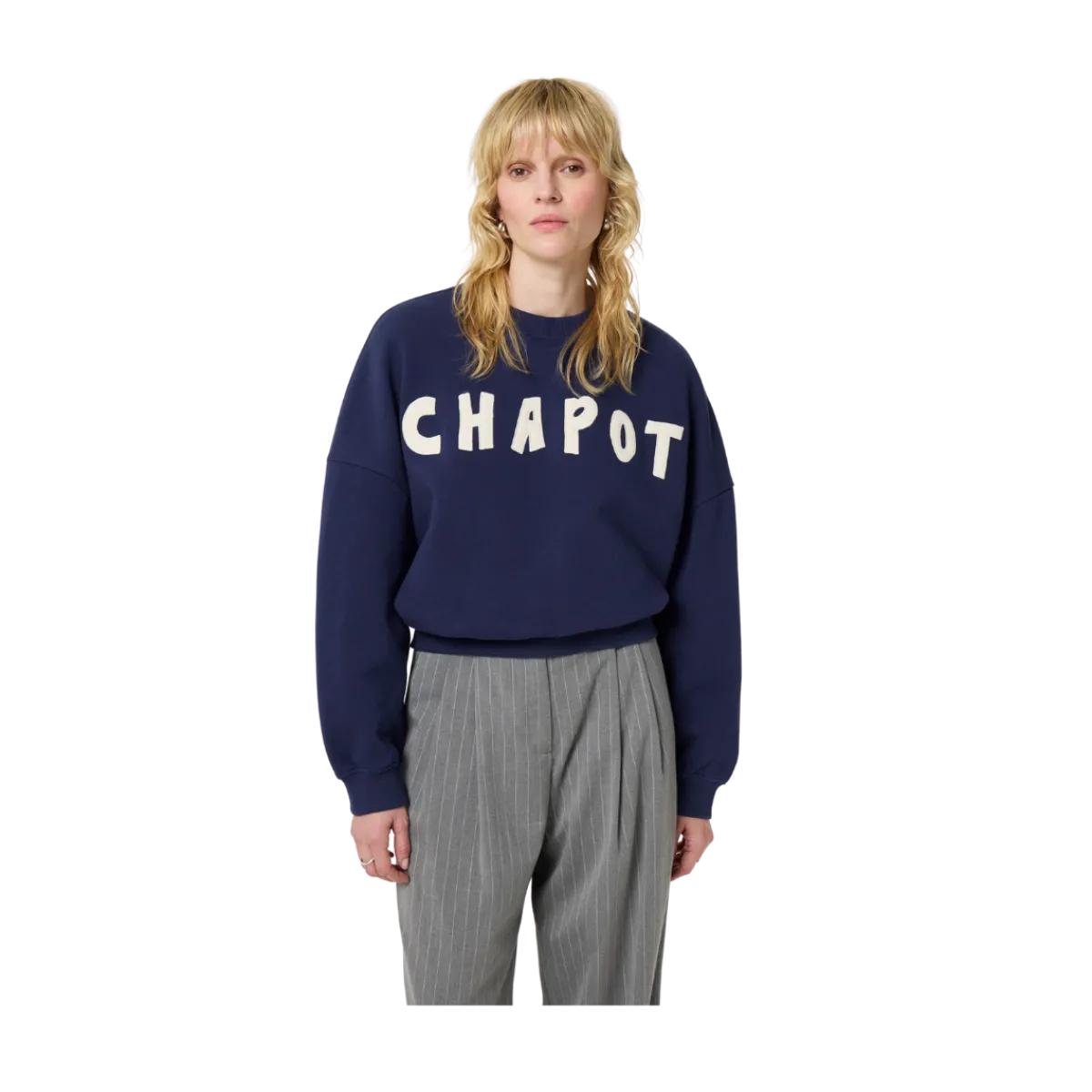 Outlet Fabienne Chapot Ay weater - After idnight Bue