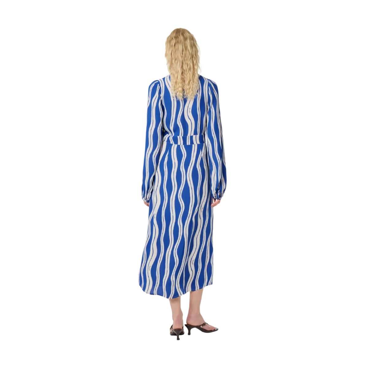 Outlet Fabienne Chapot Ana Dress - Cosy White/Cobalt