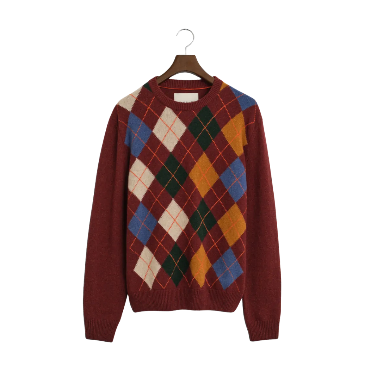 Hot Gant Argye C-Neck - 621 Winter Wine