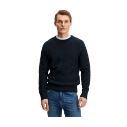Best J.Lindeberg Arthur Knit Org Cotton - J Navy
