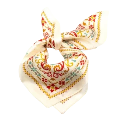 Online Seven/East Auteuil Silk Scarf 50x50cm - red