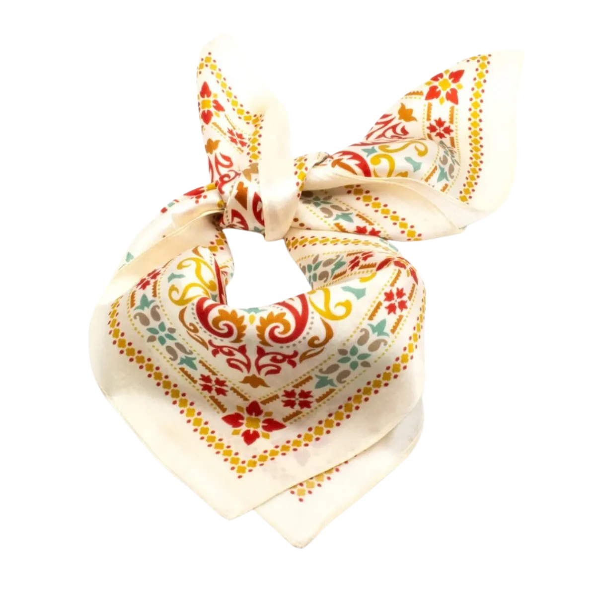 Online Seven/East Auteuil Silk Scarf 50x50cm - red