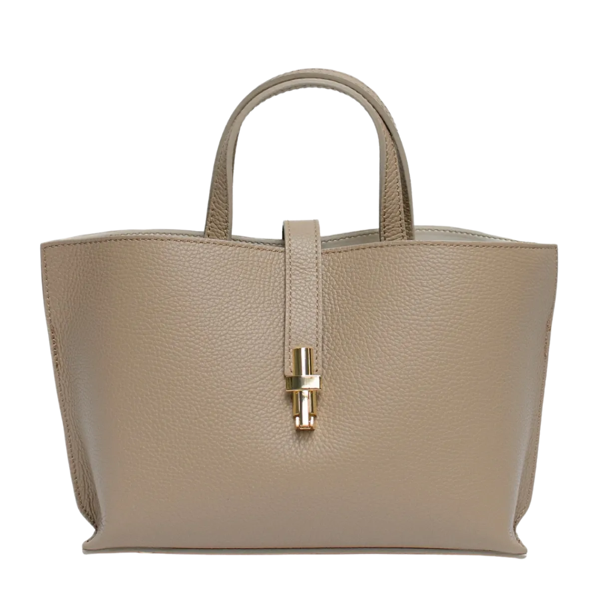 Discount Latalia SG Aversa Leather Bag - Latte