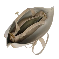 Discount Latalia SG Aversa Leather Bag - Latte