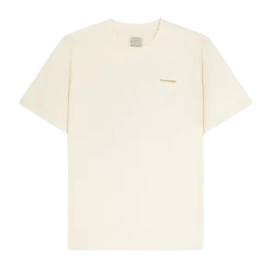 Knowledge Cotton Apparel Back print t-shirt - White ulti