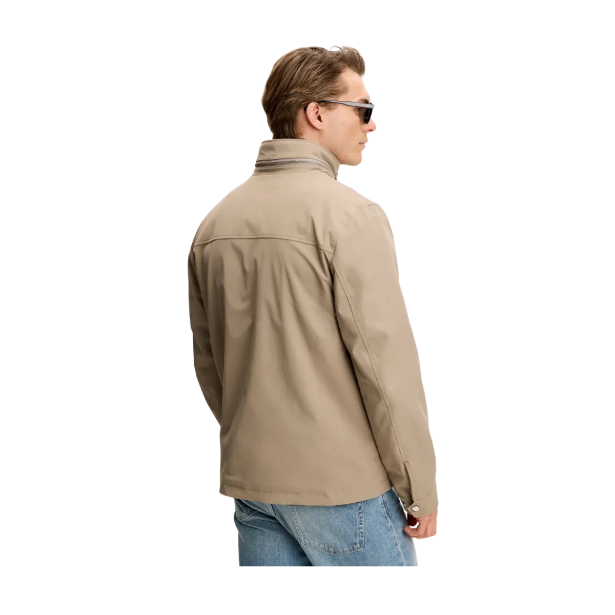 Outlet J.Lindeberg Bailey Recy Poly Jacket - Brindle