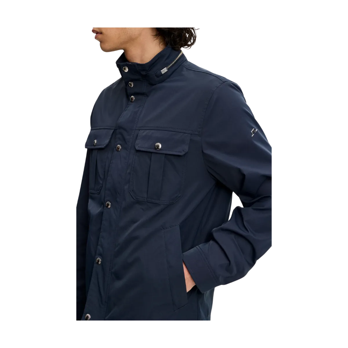 Online J.Lindeberg Baiey Recy Poy Jacket - J Navy