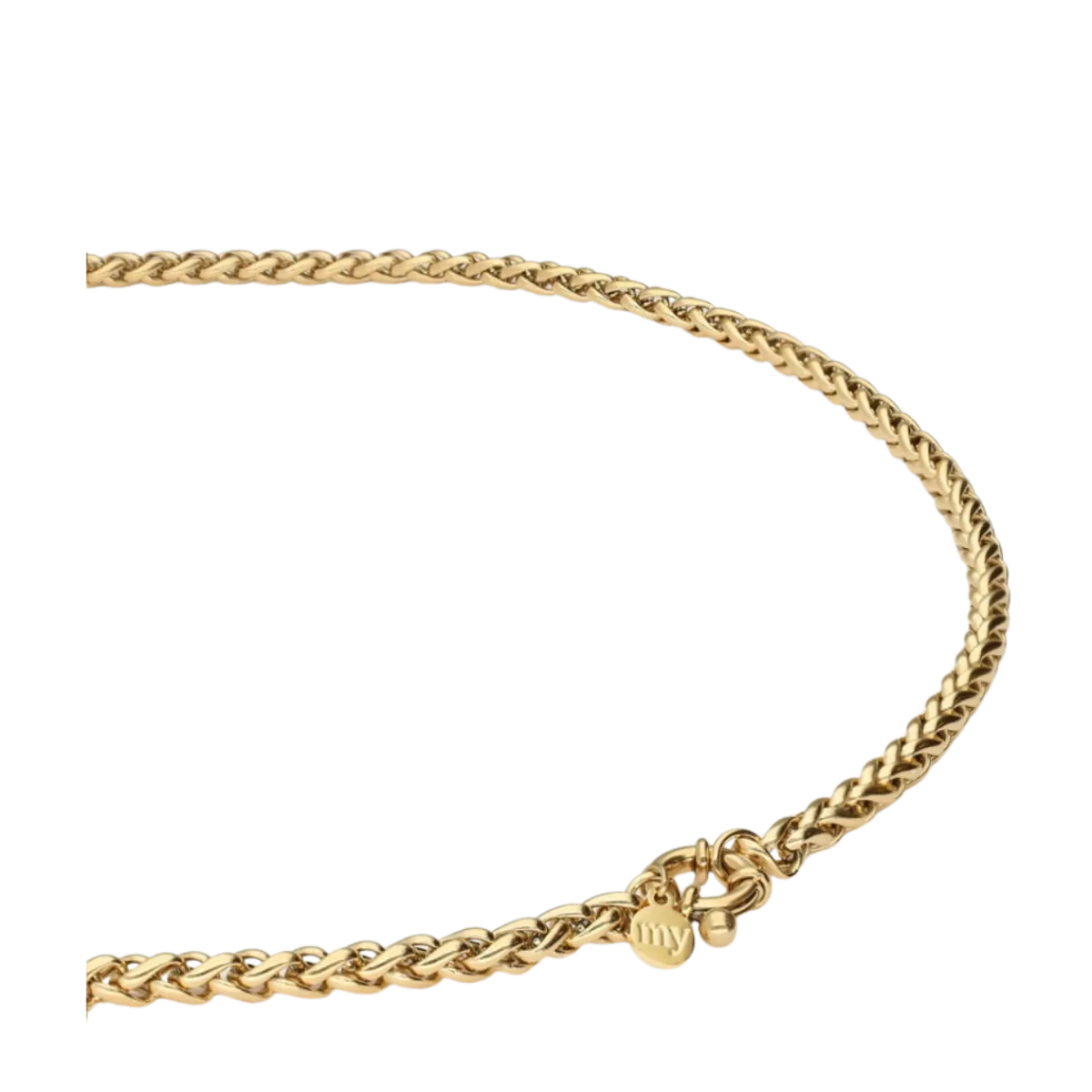 My Jewellery Basic Chain Necklace with Clasp - Gold