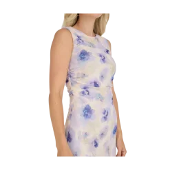 Discount A View Belena Dress - Purple/Yellow