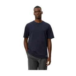Discount Les Deux Ben Artit T-hirt - 460 Dark Navy Bue