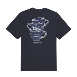 Discount Les Deux Ben Artit T-hirt - 460 Dark Navy Bue