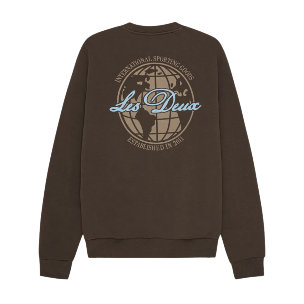 Les Deux Ben Gobe weathirt - Turkih Coffee Brown