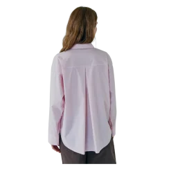 Discount Norr Betty Button Shirt - Light Pink