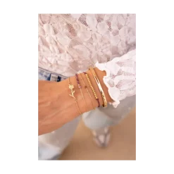 Best My Jewellery Birth Bracelet - Gold February