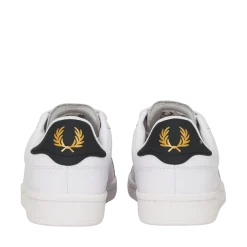 Outlet Fred Perry B721 Leather - 567 White/Navy