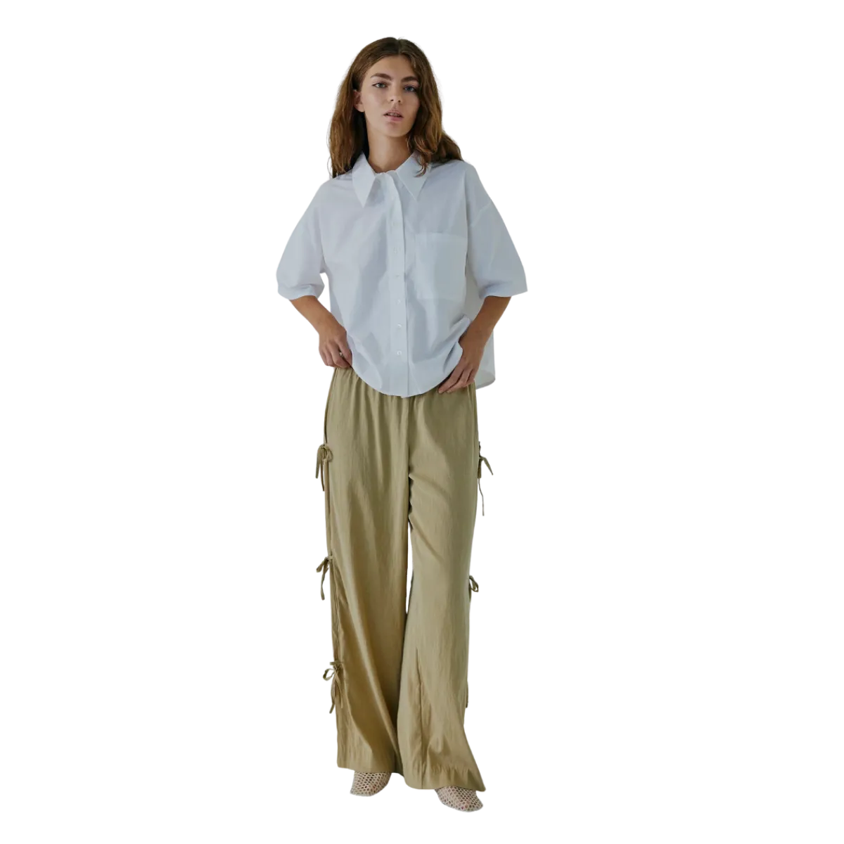 New Norr Bowie Pants - Beige