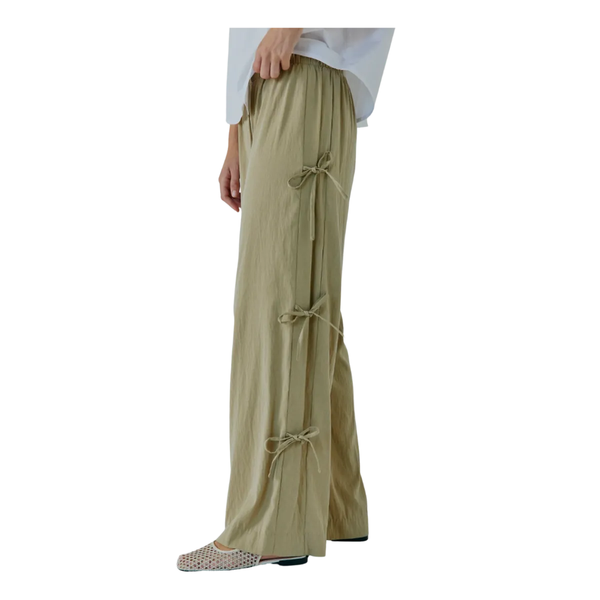 New Norr Bowie Pants - Beige