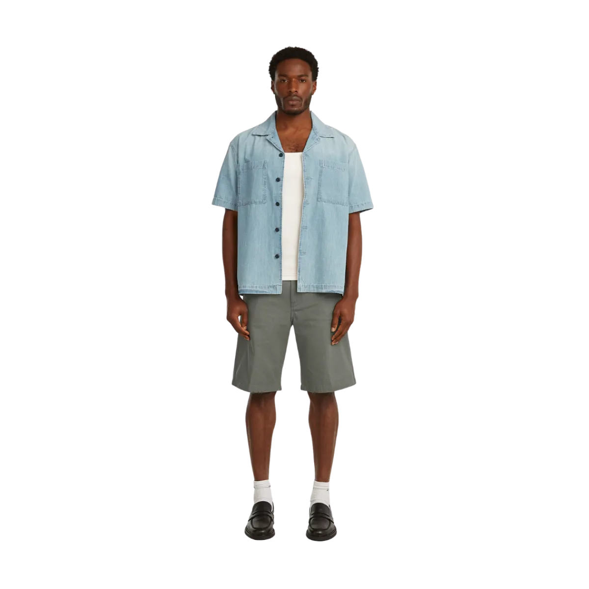 New G-star raw Bowing 2-pkt Reguar hirt - Vintage irage