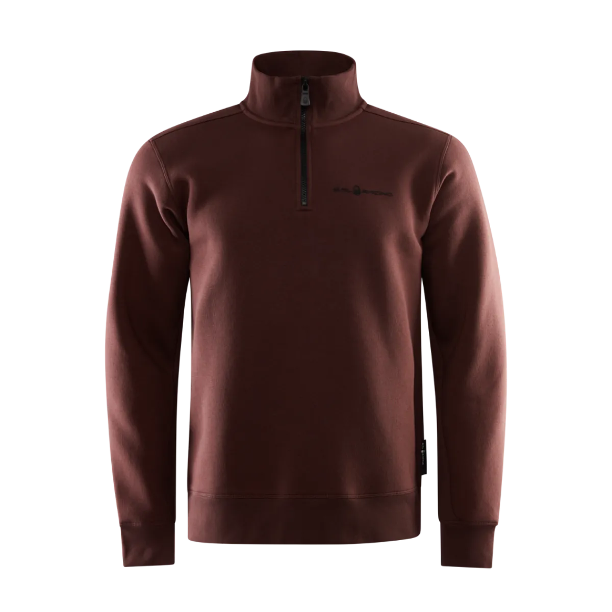 Outlet Sail Racing Bowan ogo T-Neck - Dark Brown
