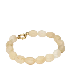 Outlet My Jewellery Bracelet Beads Beige - Gold