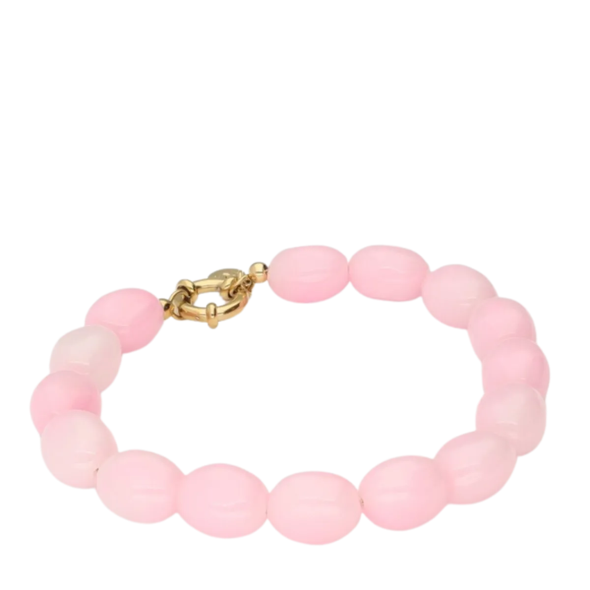 Online My Jewellery Bracelet Beads Pink - Gold