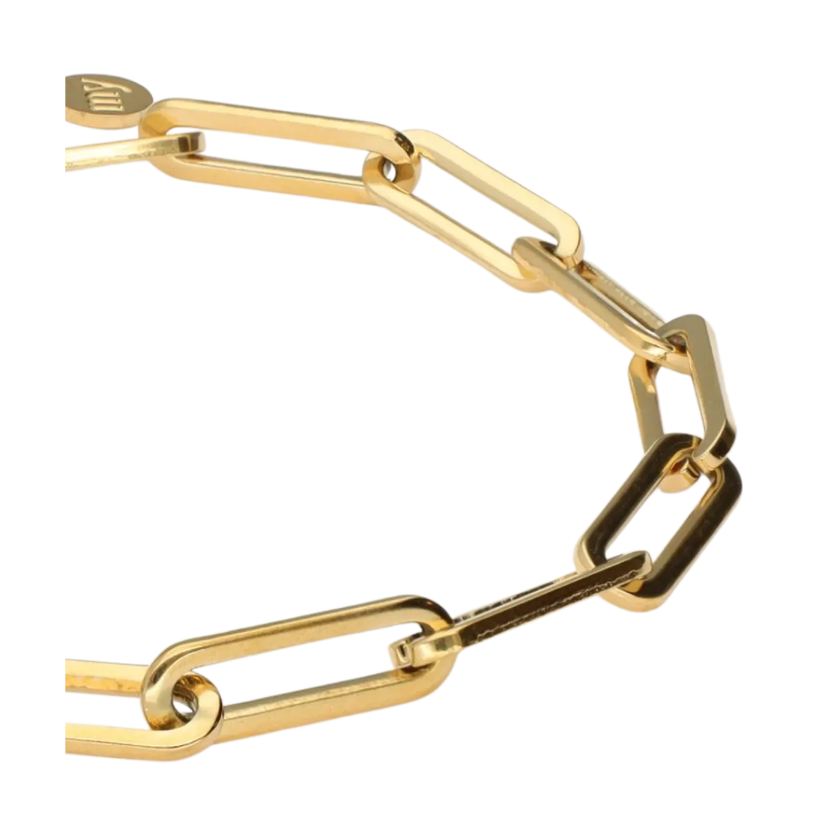 Discount My Jewellery Bracelet Chain Plain - Gold