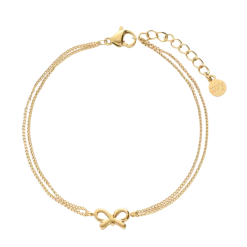 Outlet My Jewellery Bracelet Gifting Bow - Gold