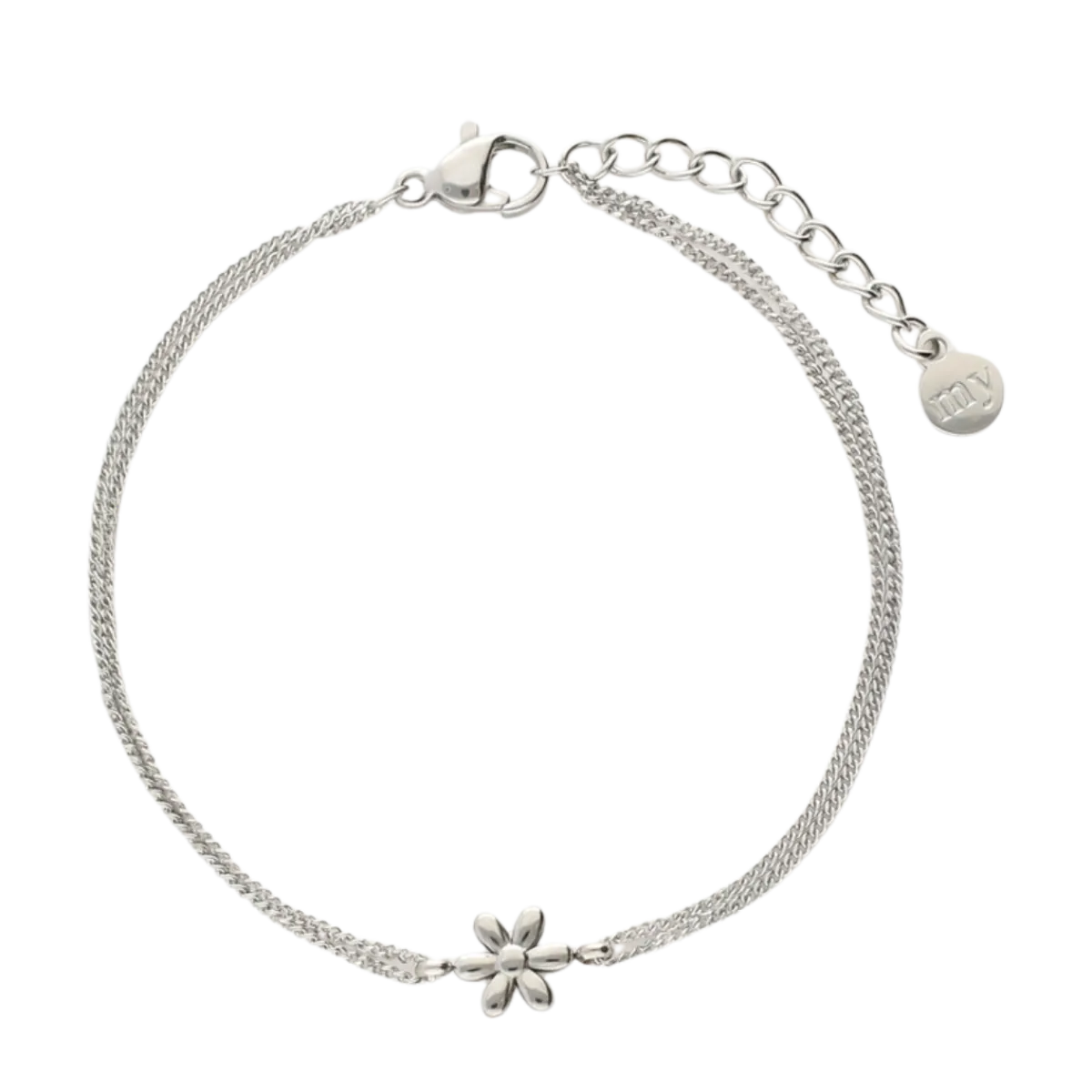 Outlet My Jewellery Bracelet Gifting Flower - Silver