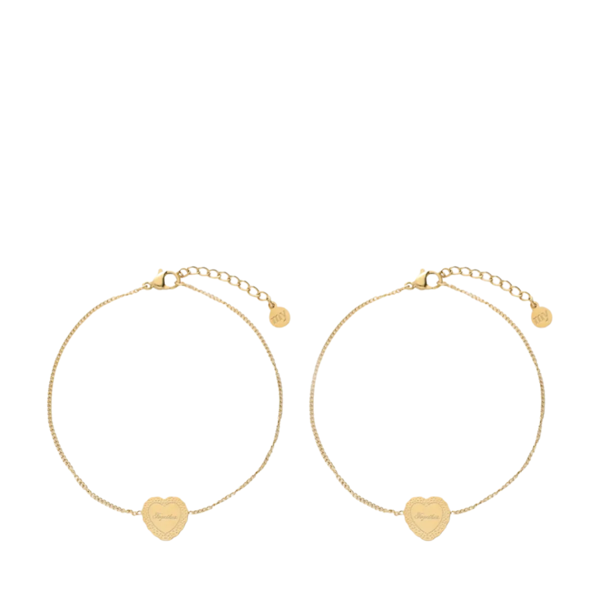 Online My Jewellery Bracelet Set Forever Together - Gold