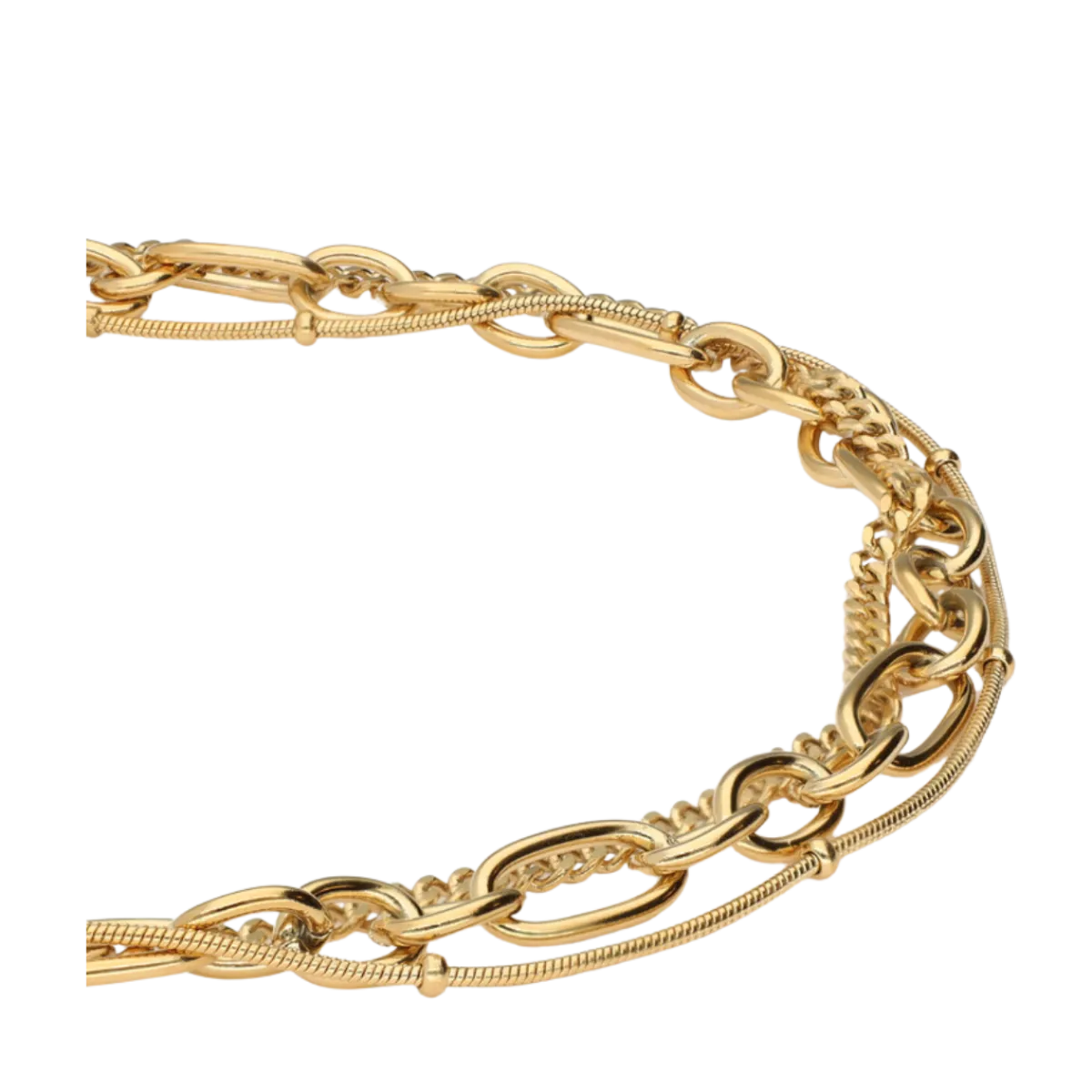 Online My Jewellery Bracelet three-layered balls - Gold