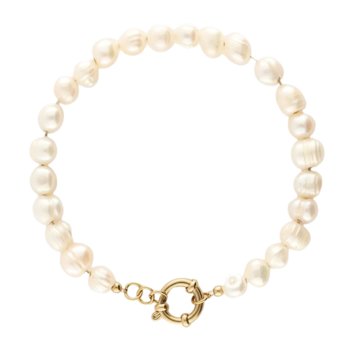 My Jewellery Bracelet with Natural Pearls - Gold