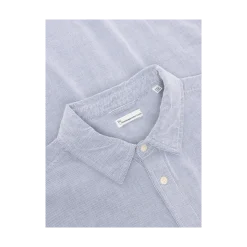 Knowledge Cotton Apparel Breeze Cofort Corduroy hirt - Vintage Indigo