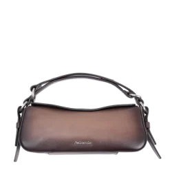 Online Holzweiler Bud Leather Bag Slim - Dark Brown