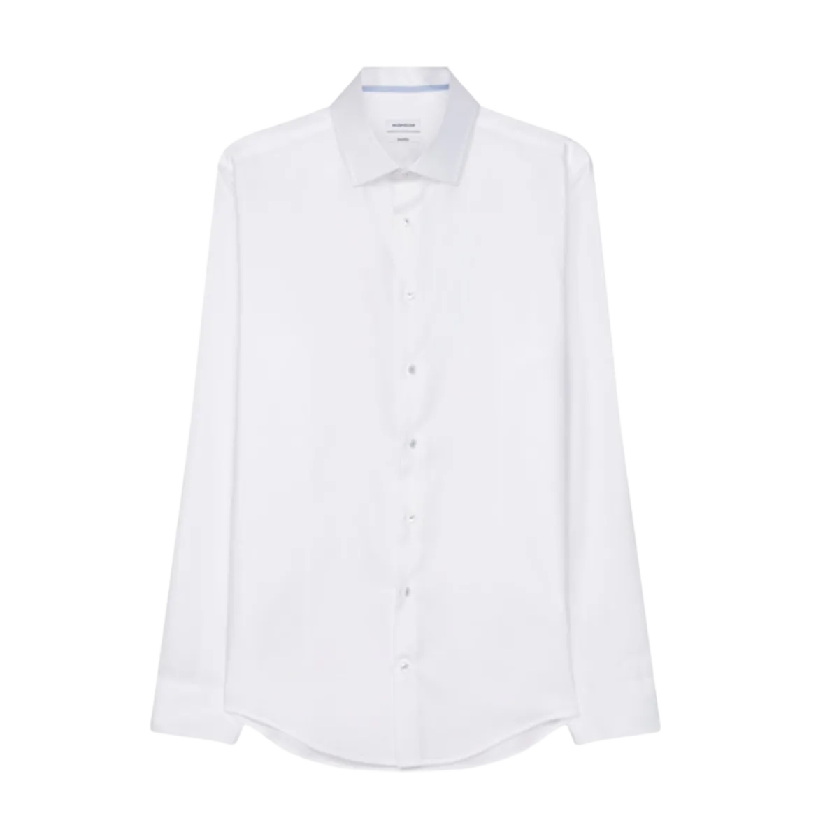 New Seidensticker Business Kent Patch 3 - White