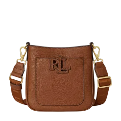 New Lauren Cameryn Crossbody Small - tan