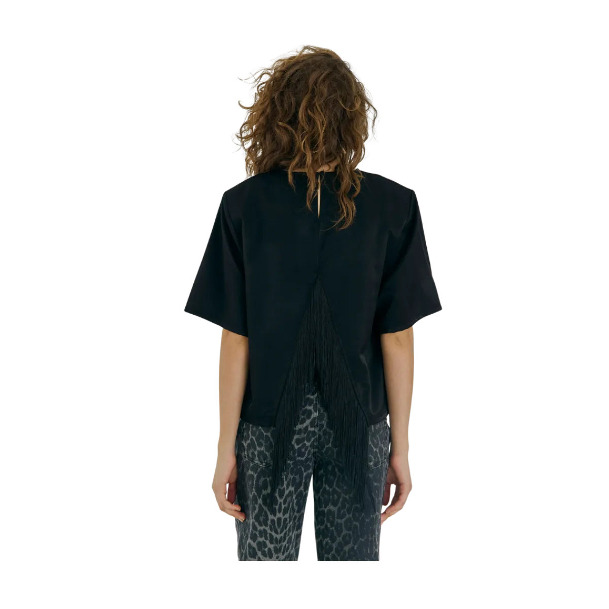 Online Norr Carly Top - Black