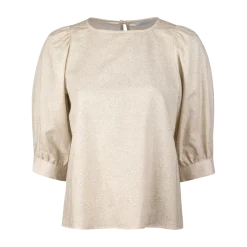 Sale Stenströms Carmen Blouse - Beige pattern