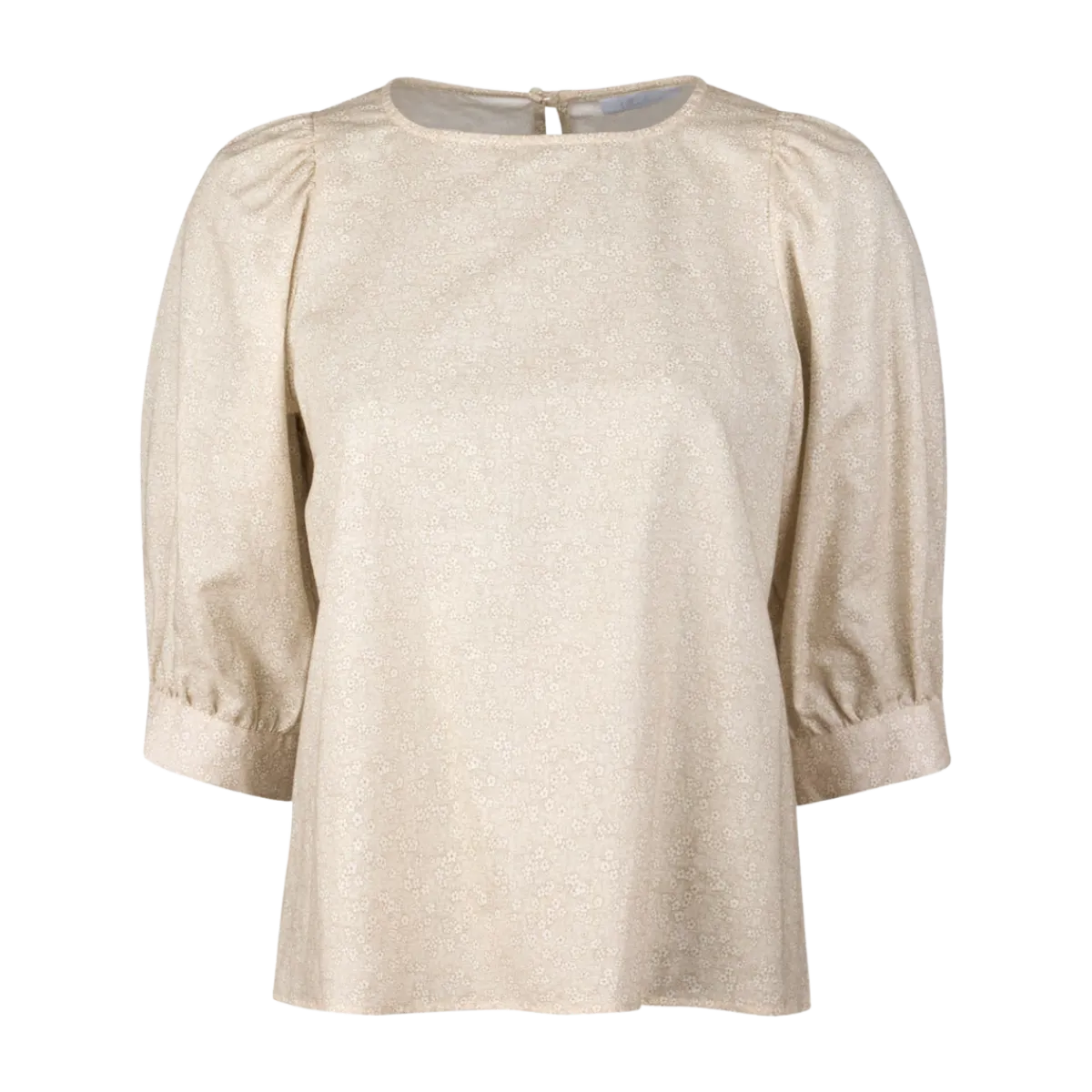 Sale Stenströms Carmen Blouse - Beige pattern