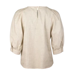 Sale Stenströms Carmen Blouse - Beige pattern