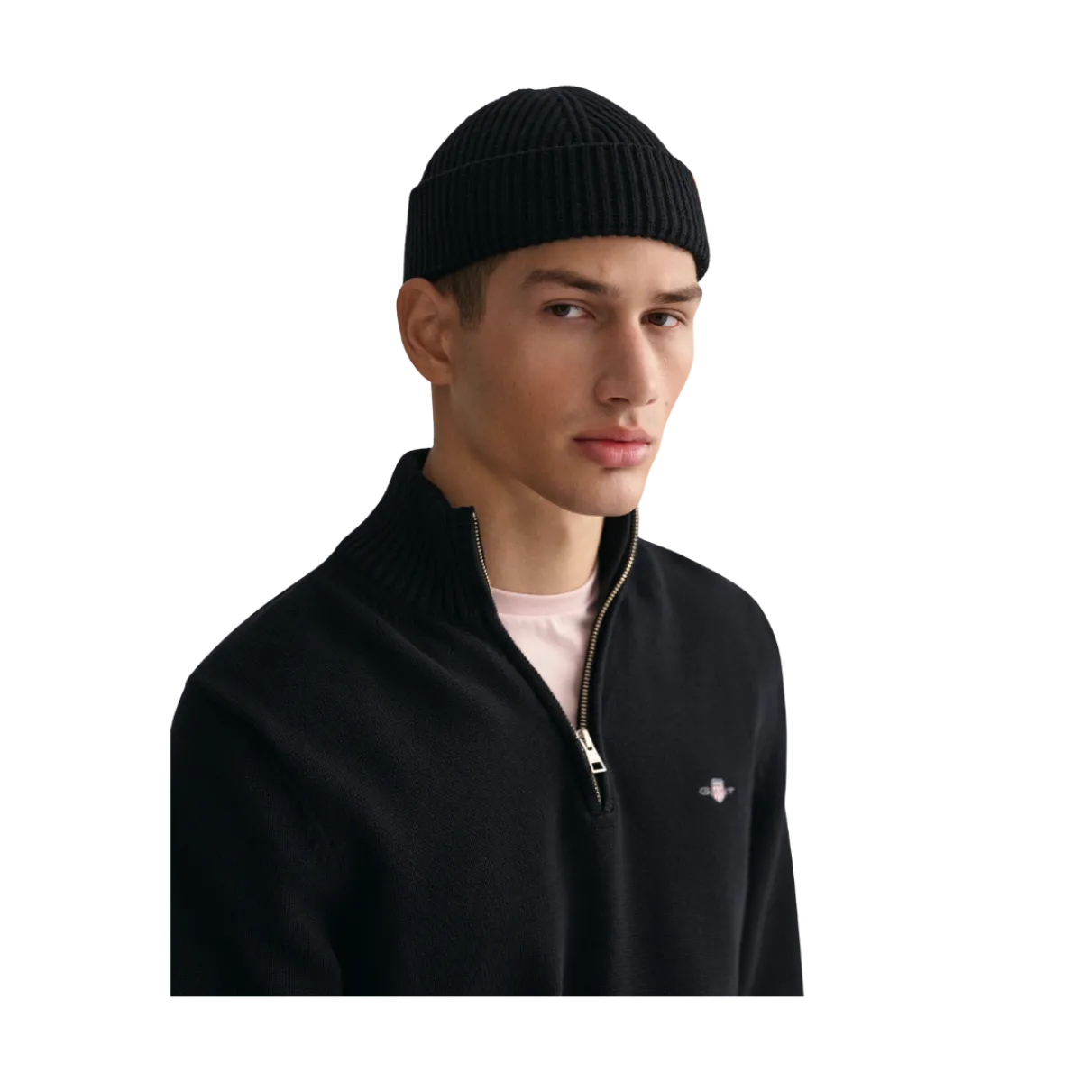 Hot Gant Caua Cotton Hafzip - Back