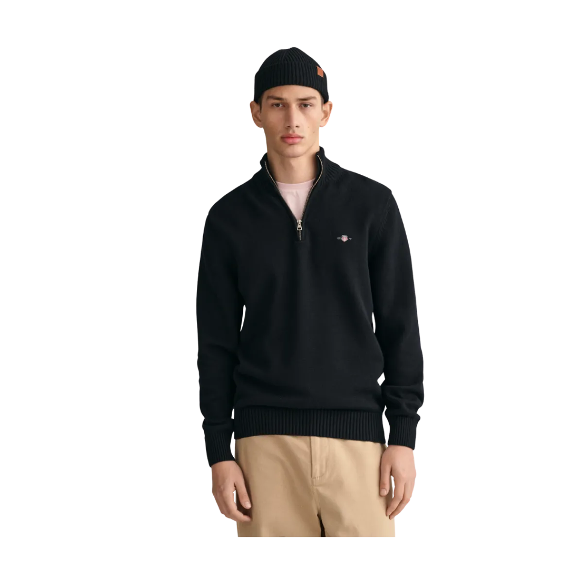 Hot Gant Caua Cotton Hafzip - Back