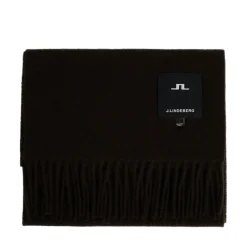 Discount J.Lindeberg Champ Solid Wool Scarf - Brown