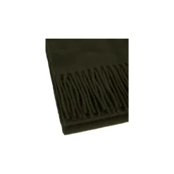 J.Lindeberg Champ Solid Wool Scarf - Green