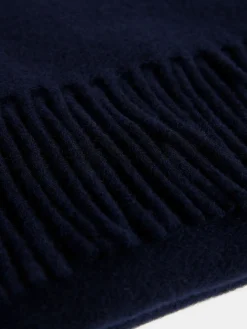 Online J.Lindeberg Champ Solid Wool Scarf - Navy