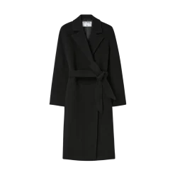 Best Filippa K Charlotte Wool Belted Coat - Black