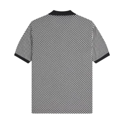Discount Fred Perry Chequerboard Poo hirt - Back