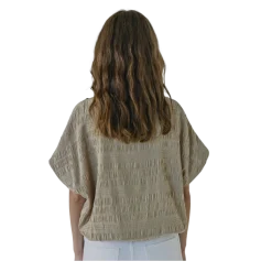 Outlet Norr Clarra Top - Warm Beige