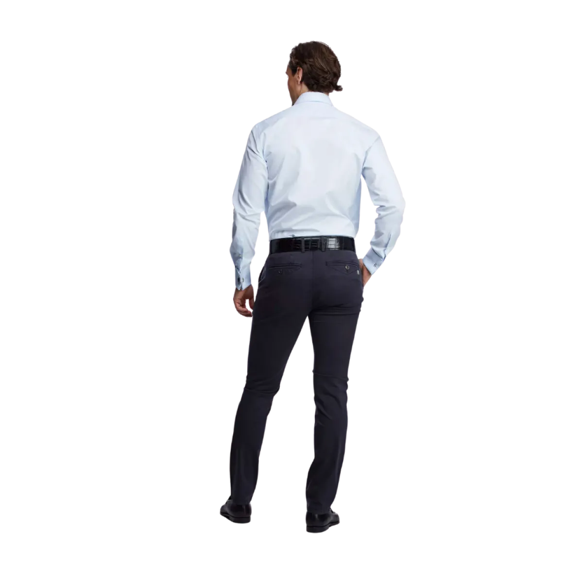 Hot Hansen & Jacob Classic Chino Aerodyn High Stretch - Navy